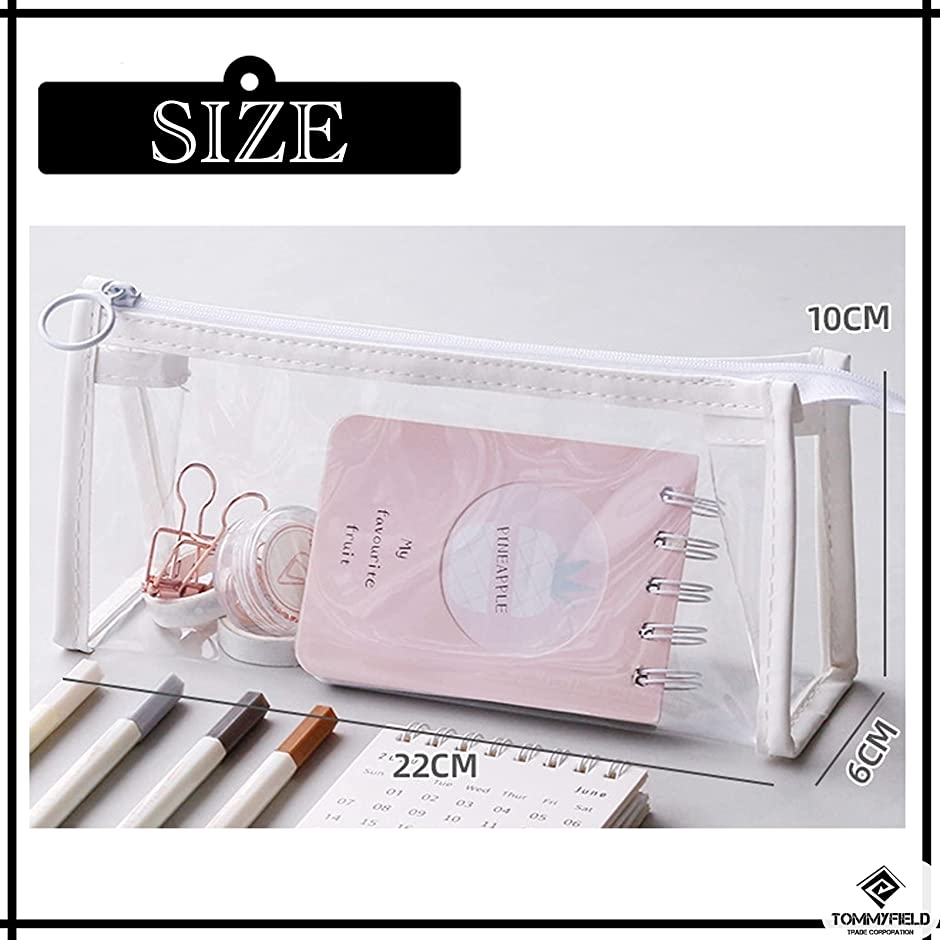 最大68 オフ ペンケース 筆箱 透明 シンプル クリア 小学生 中学生 高校生 三角 ピンク Columbiatools Com