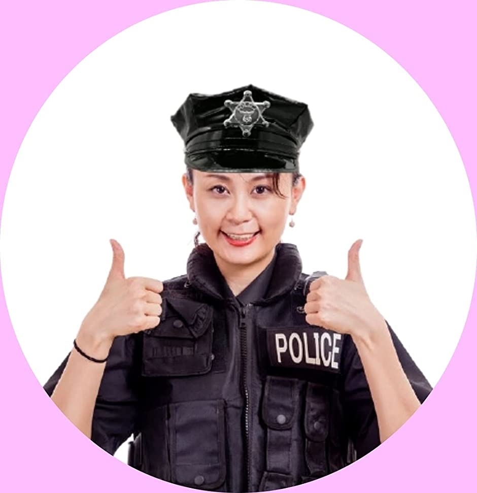 警察官 帽子 レディース エナメル 黒 コスプレ ポリスハット アメリカンポリス 婦人警官 黒 2b4rs2i8hq スピード発送 ホリック 通販 Yahoo ショッピング