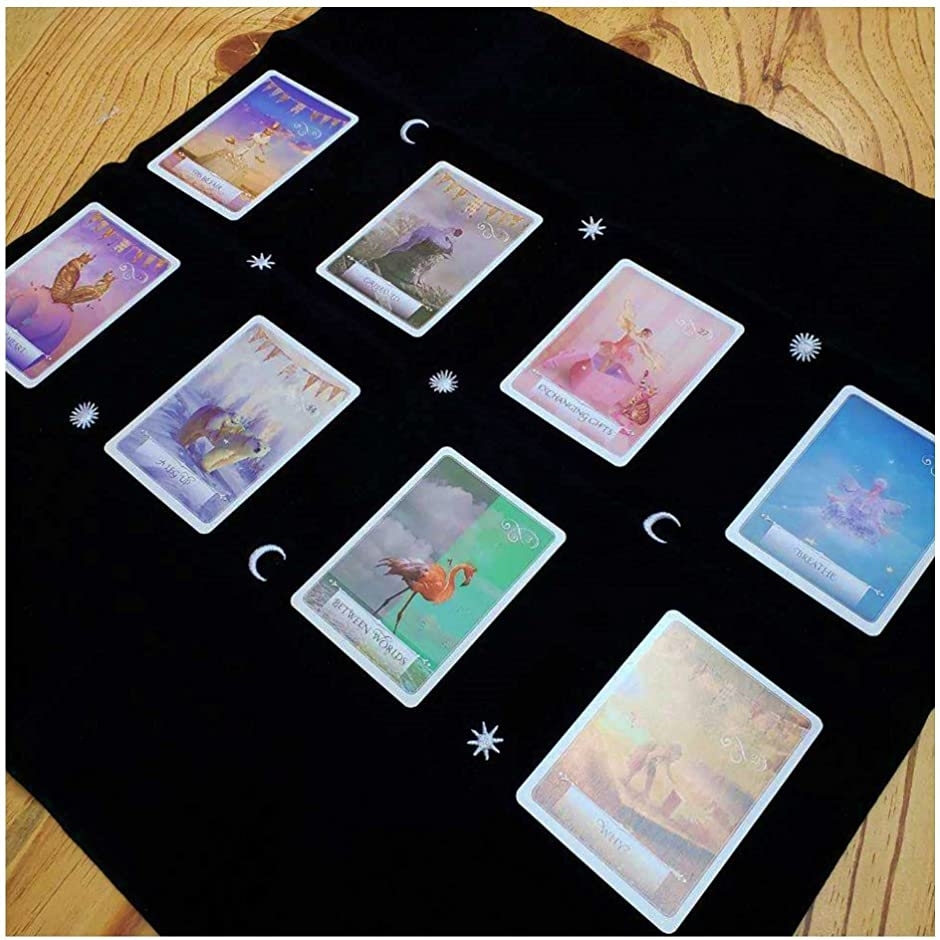 売り込み タロットカード 用 タロットクロス と タロットカード収納 ポーチ 2点セット タロット占い 赤 クロス ポーチ2点セット Columbiatools Com