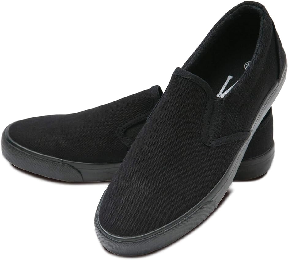  мужской женский туфли без застежки deck shoes одноцветный чёрный белый линия парусина мужчина женщина ( все черный 2, 26.5 cm 3E)