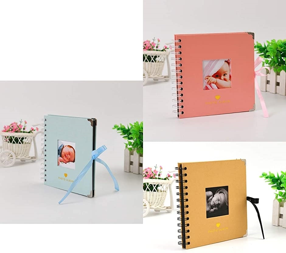 手作りアルバム 台紙 スクラップブック フォトアルバム 写真台紙 手作りフォトフレーム ブルー スピード発送 ホリック Paypayモール店 通販 Paypayモール