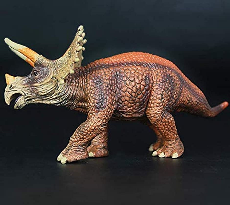 恐竜 トリケラトプス フィギュア リアル 模型 ジュラ紀 30cm級 ディスプレイ プレゼント 爬虫類 迫力 草食 子供玩具 Web限定