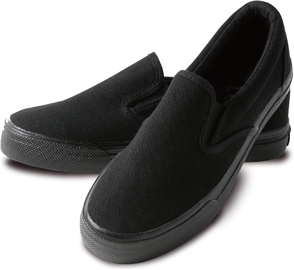  мужской женский туфли без застежки deck shoes одноцветный чёрный белый линия парусина мужчина женщина ( все черный, 22.5 cm 2E)