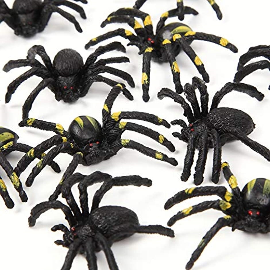 蜘蛛 くも おもちゃ匹 2種類各10匹 いたずら ハロウィン お化け屋敷 インテリア 学園祭 スピード発送 ホリック Paypayモール店 通販 Paypayモール