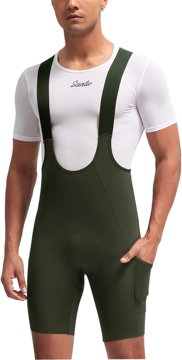 мужской cycle брюки велоспорт bib брюки bib шорты брюки для гонок весна лето . пот скорость . эластичность накладка имеется ( зеленый, L)