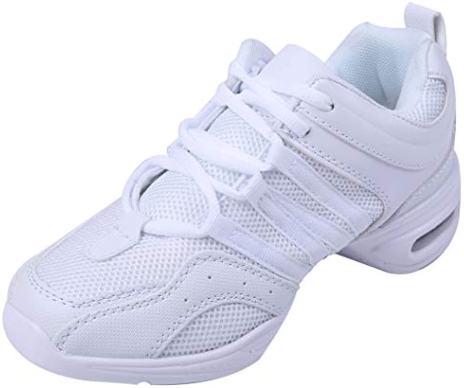  Dance sneakers split sole lady's white 24.0cm( white, 24.0 cm)