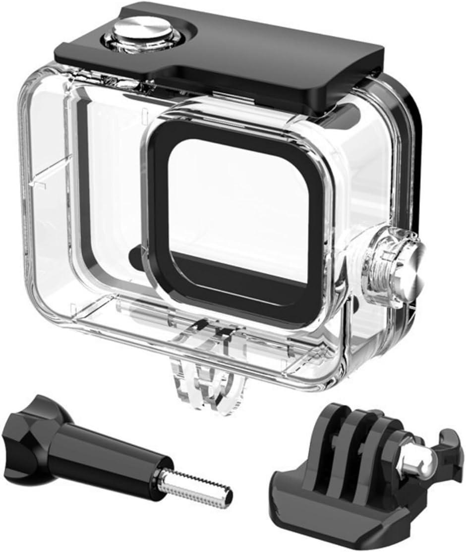 GoPro Hero 9/10/11 черный соответствует водонепроницаемый housing кейс для хранения аксессуары подводный камера защита ( прозрачный )