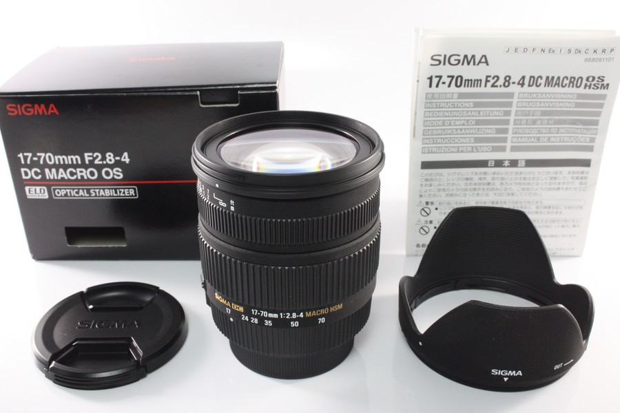 SIGMA シグマ 17-70mm F2.8-4 DC MACRO OS HSM ペンタックス用
