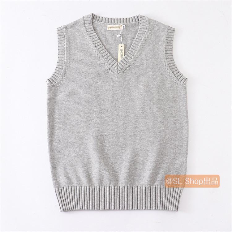 1?3 day shipping school woman lady's uniform knitted spring autumn winter V neck student school uniform girl junior high school student high school student school autumn clothes 