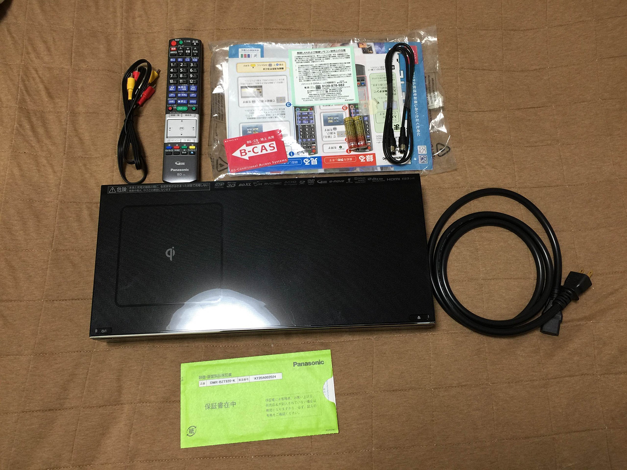 Panasonic DMR-BZT720 ブルーレイ／DVDレコーダー DIGA パナソニック DIGA DMR-BZT720-K（ブラック） ブルーレイ、DVD