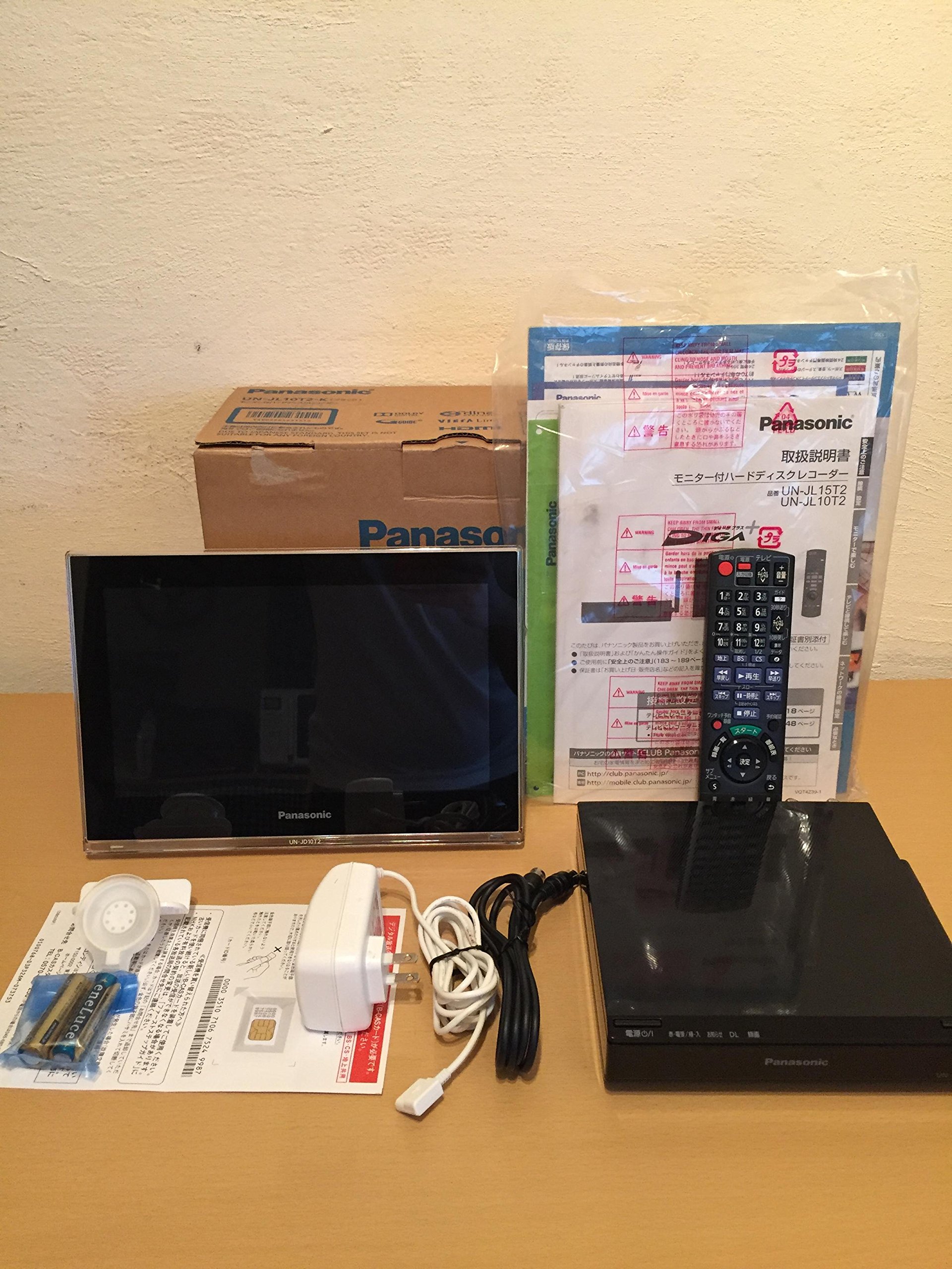 パナソニック ディーガ プラス UN-JL10T1-K（ブラック） HDDレコーダー