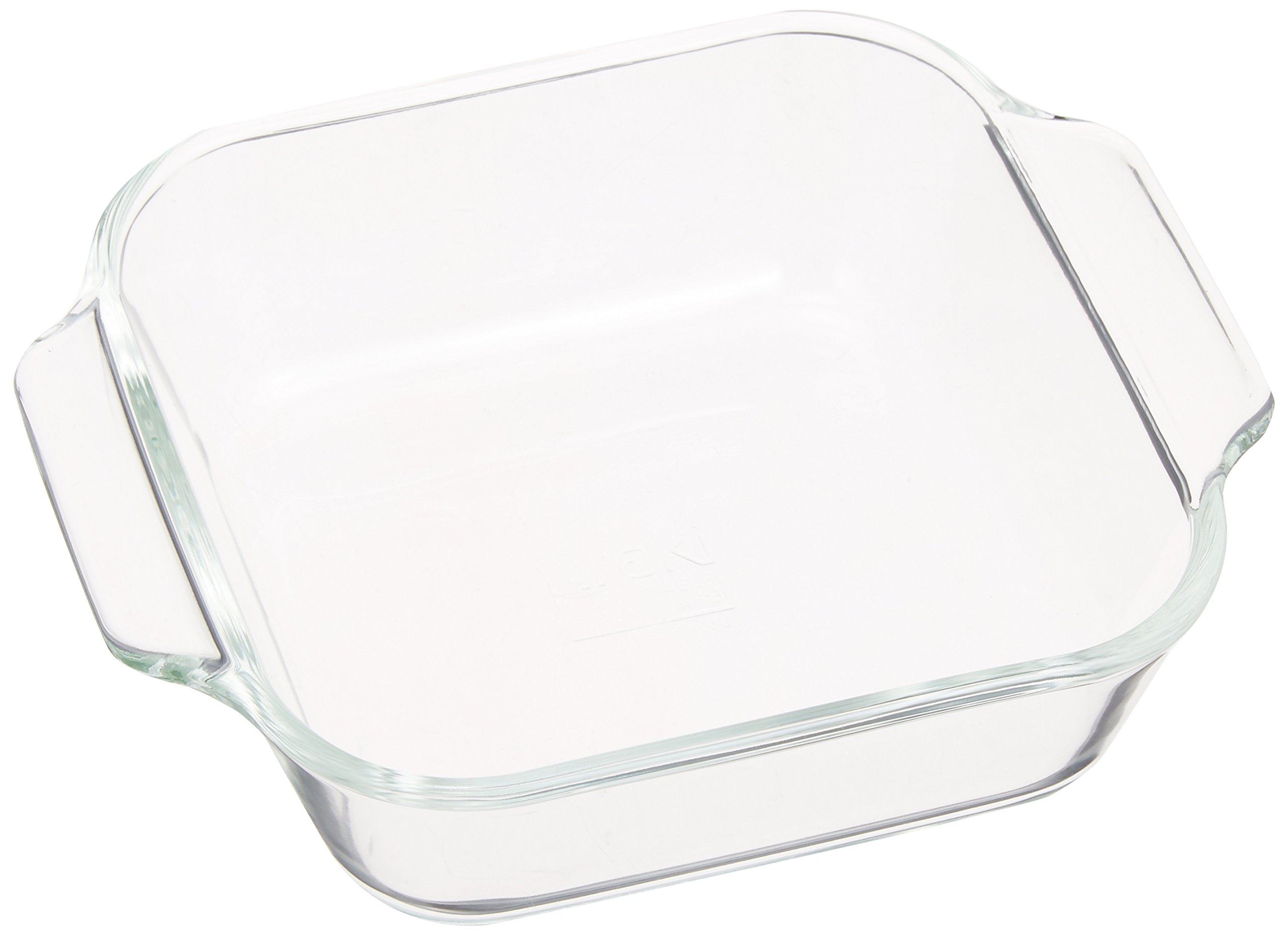 iwaki(i подмышка ) жаростойкий стекло печь тостер тарелка Basic серии половина 144×120×39mm 340ml KBC3840
