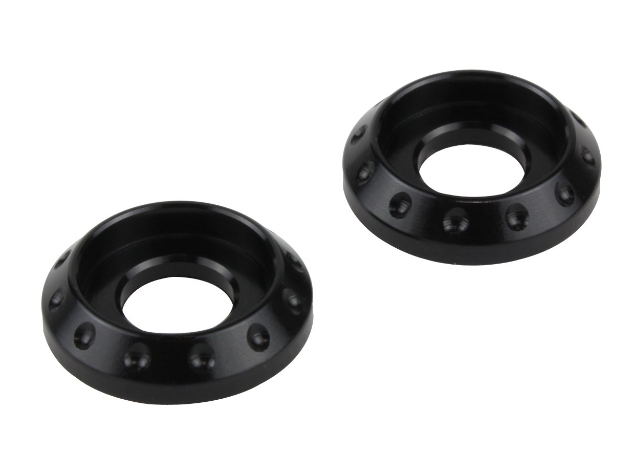 poshu(POSH) аксессуары для мотоцикла NASA шайба черный 2 штук M6 004186-06