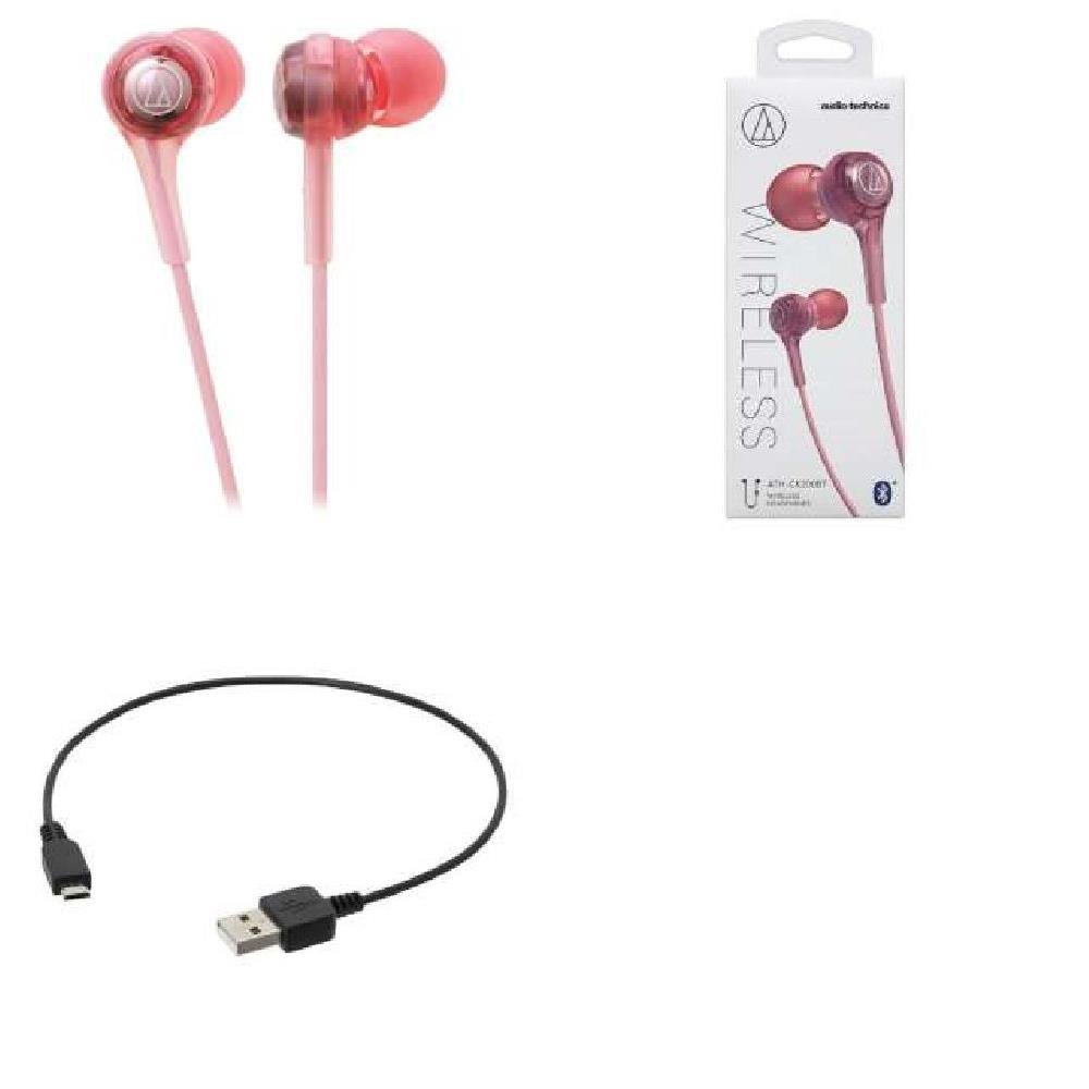 audio-technica Bluetooth соответствует беспроводной слуховай аппарат ( розовый )audio-technica ATH-CK200BT PK