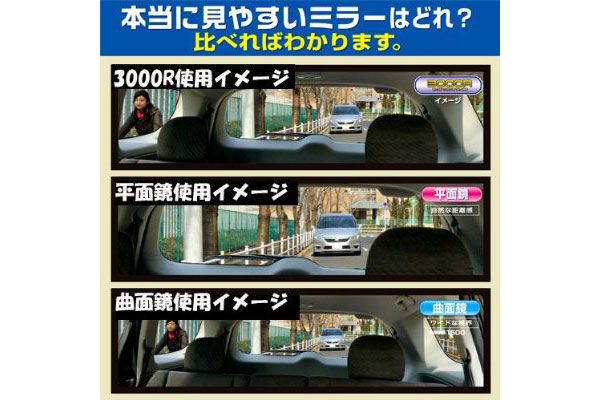 カーメイト 視界が広い3000Rパーフェクトルームミラー 270mm M2 【国内在庫】 270mm カーメイト 視界が広い3000Rパーフェクトルームミラー 270mm M2 【国内在庫】 270mm