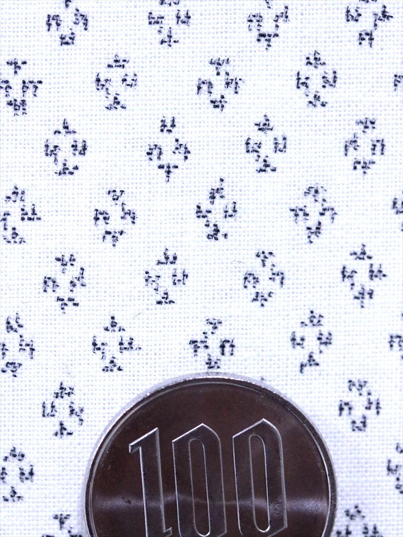  юката ткань No.596 "теплый" белый земля * 4 . рисунок 