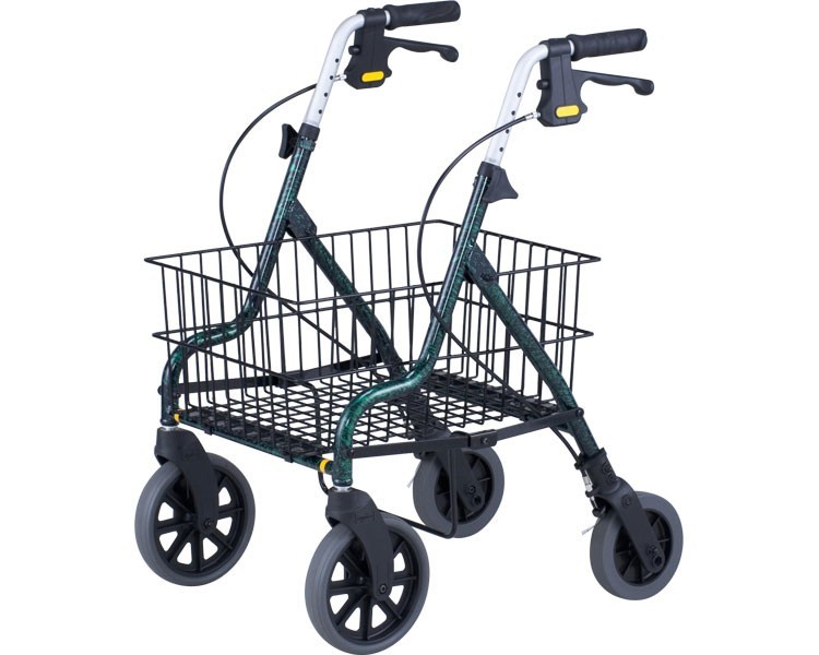  safety arm ro letter Carry RSCma- blue green East I [ walking assistance walk car nursing articles silver car a-w] [ cash on delivery commodity un- possible ]