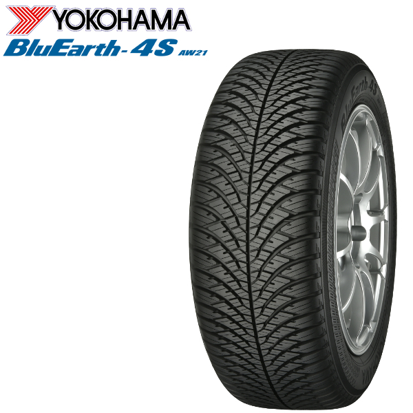 ヨコハマタイヤ BluEarth-4S AW21 225/45R18 95Y XL タイヤ×1本 BluEarth オールシーズンタイヤの商品画像