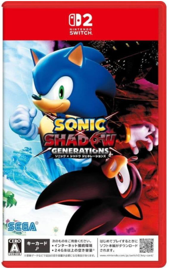 セガゲームス 【Switch2】 ソニック×シャドウ ジェネレーションズ
