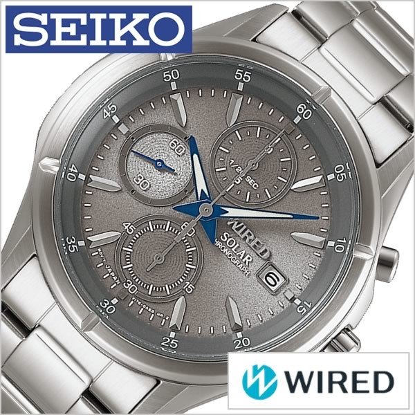 SEIKO ワイアード ニュースタンダード ソーラークロノグラフモデル AGAD084 WIRED メンズウォッチの商品画像