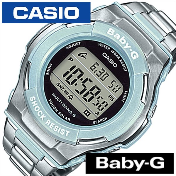 CASIO G-SHOCK baby-G 人気のソーラー電波 大人のメタルバンド