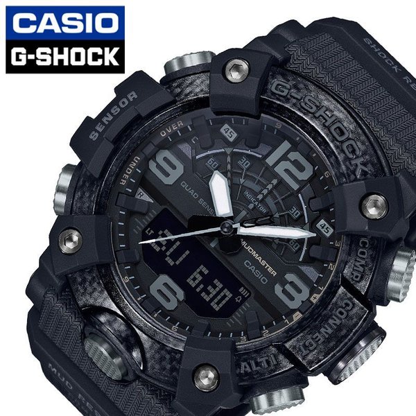 極美品 箱説タグ付 G-SHOCK GG-B100 マッドマスター ブラック CASIO G-SHOCK マッドマスター GG-B100-1BJF【ブラックアウト