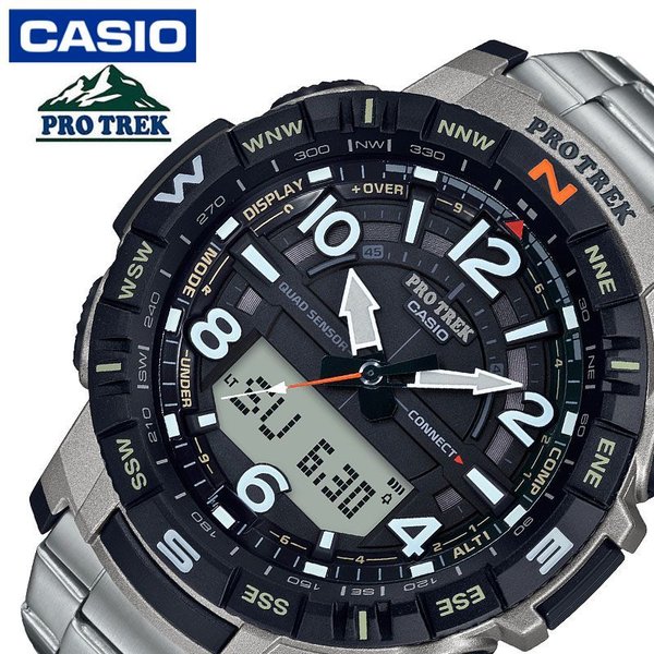 CASIO PRO TREK PRT-B50 Series メタルバンド PRT-B50T-7JF