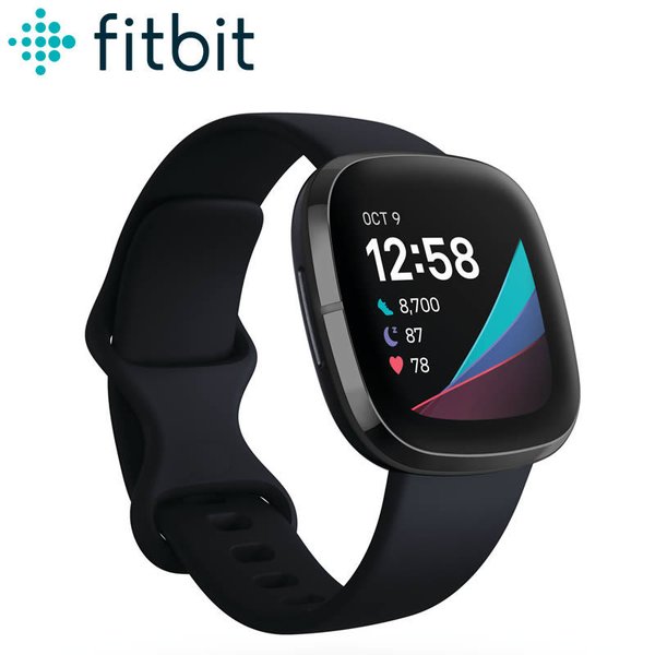 Google Fitbit Fitbit Sense カーボン/グラファイト スマートウォッチ本体の商品画像