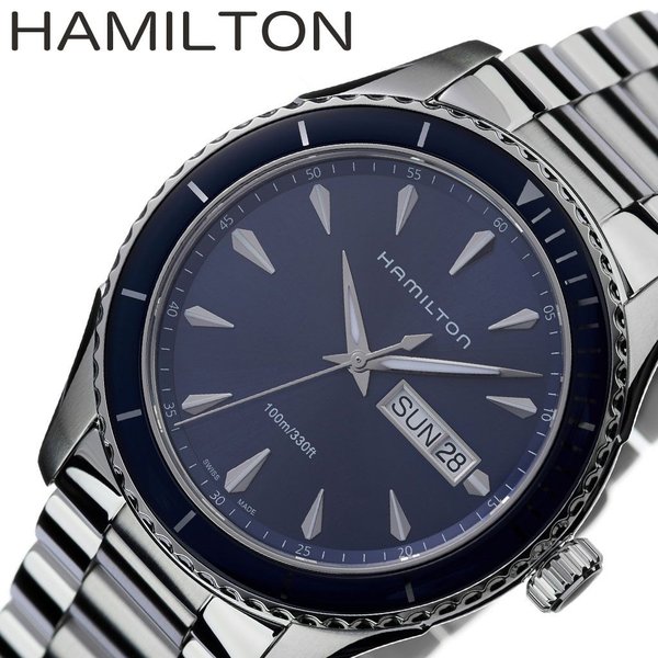 ハミルトン 腕時計 HAMILTON 時計 ジャズマスター シービュー デイデイト H37551141 メンズ
