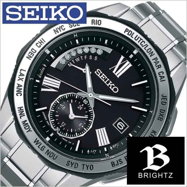 SEIKO ブライツ ソーラー電波腕時計 SAGA185 SEIKO ブライツ ソーラー電波時計 エグゼクティブライン SAGA185