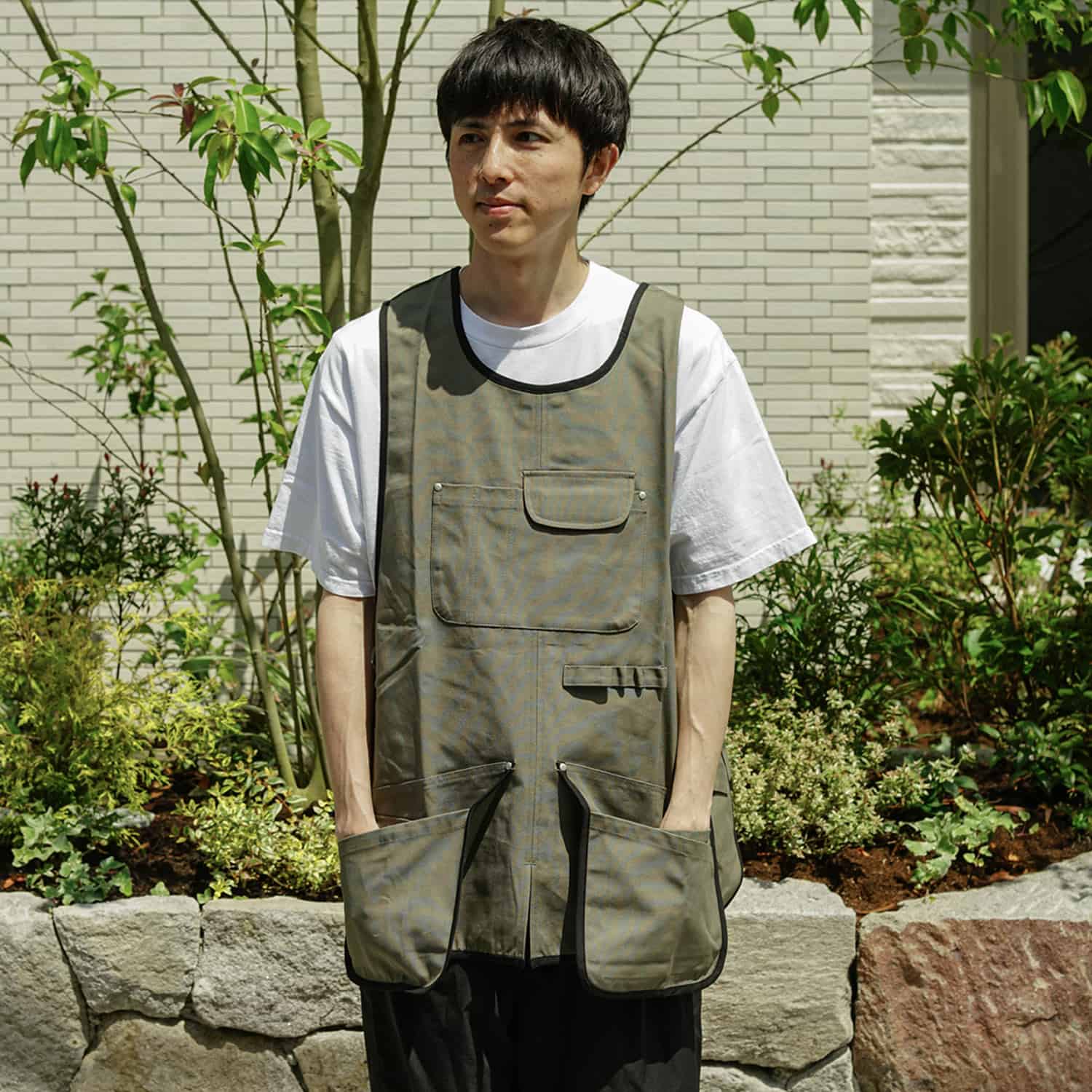  outdoor apron R-123N gardening camp outdoor camp the best Work apron men's lady's stylish casual DIY free size 