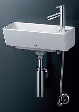 TOTO 壁掛手洗器（角形） LSH40BAPN_ トイレ用手洗器の商品画像
