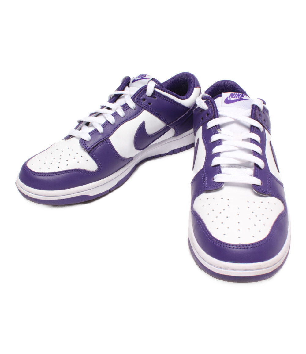 稀少 30cm 未使用 NIKE DUNK LOW RETRO CHAMPIONSHIP COURT PURPLE