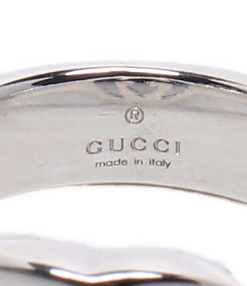  прекрасный товар Gucci кольцо кольцо SV925 Inter locking G Blit кольцо женский SIZE 11 номер GUCCI б/у 
