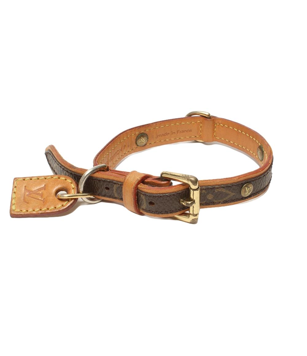  Louis * Vuitton ошейник Lead res Baxter MM монограмма M58056 LOUIS VUITTON б/у 