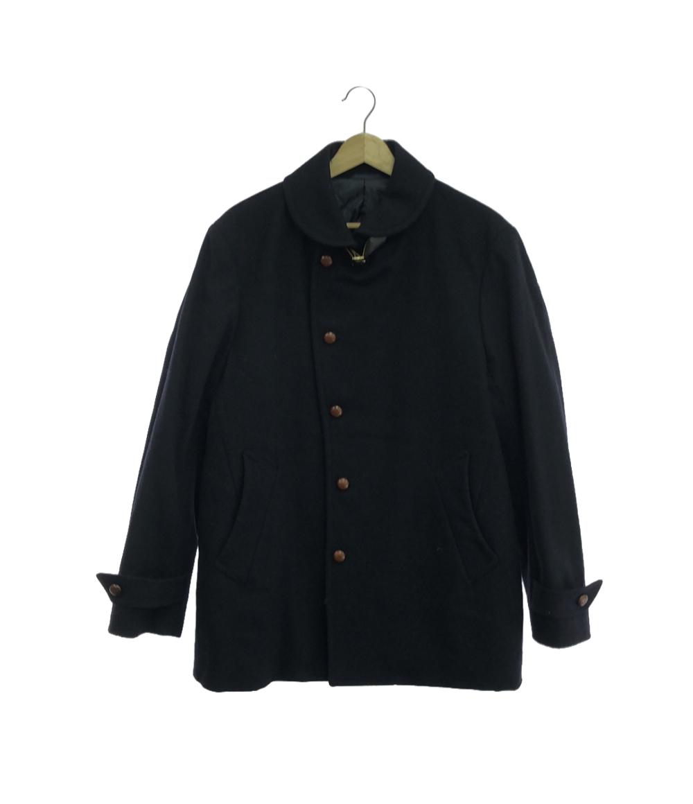  Tey Gin мужской магазин серебристый The Пальто Честерфилд женский SIZE M (S) TEIJIN MEN'S SHOP GINZA б/у 