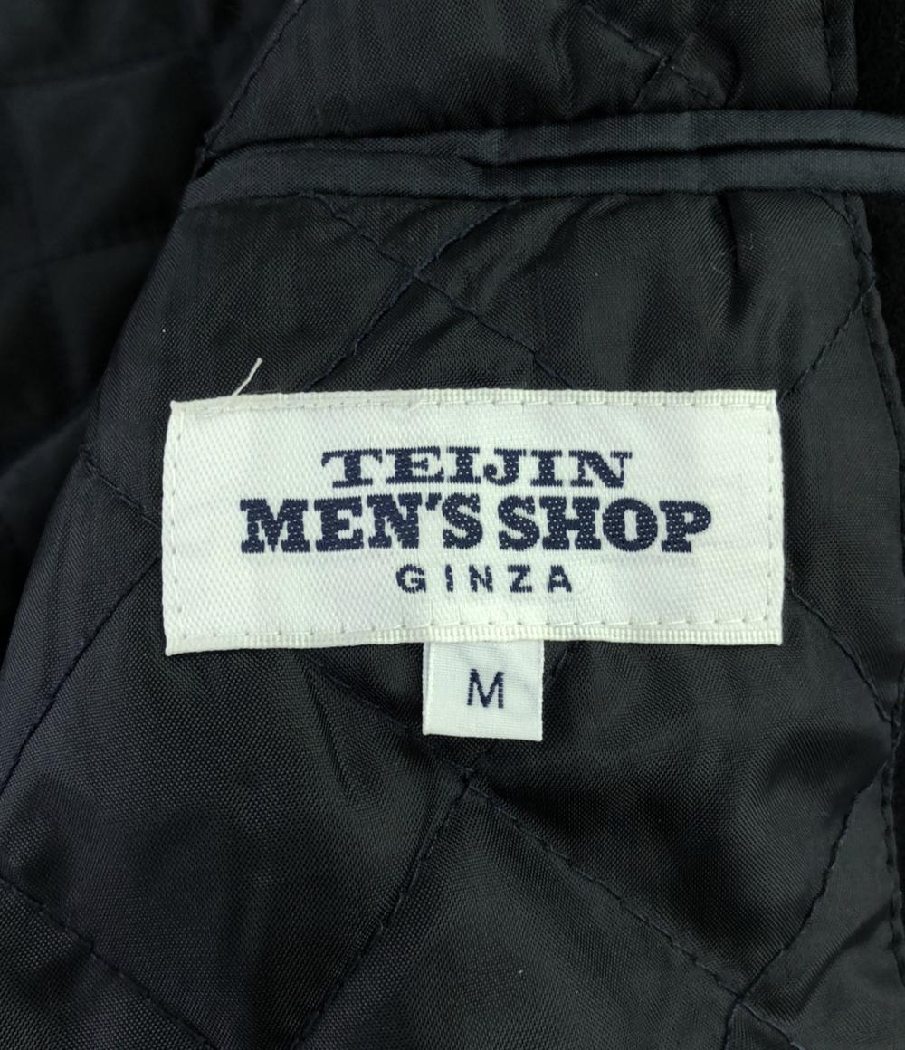  Tey Gin мужской магазин серебристый The Пальто Честерфилд женский SIZE M (S) TEIJIN MEN'S SHOP GINZA б/у 