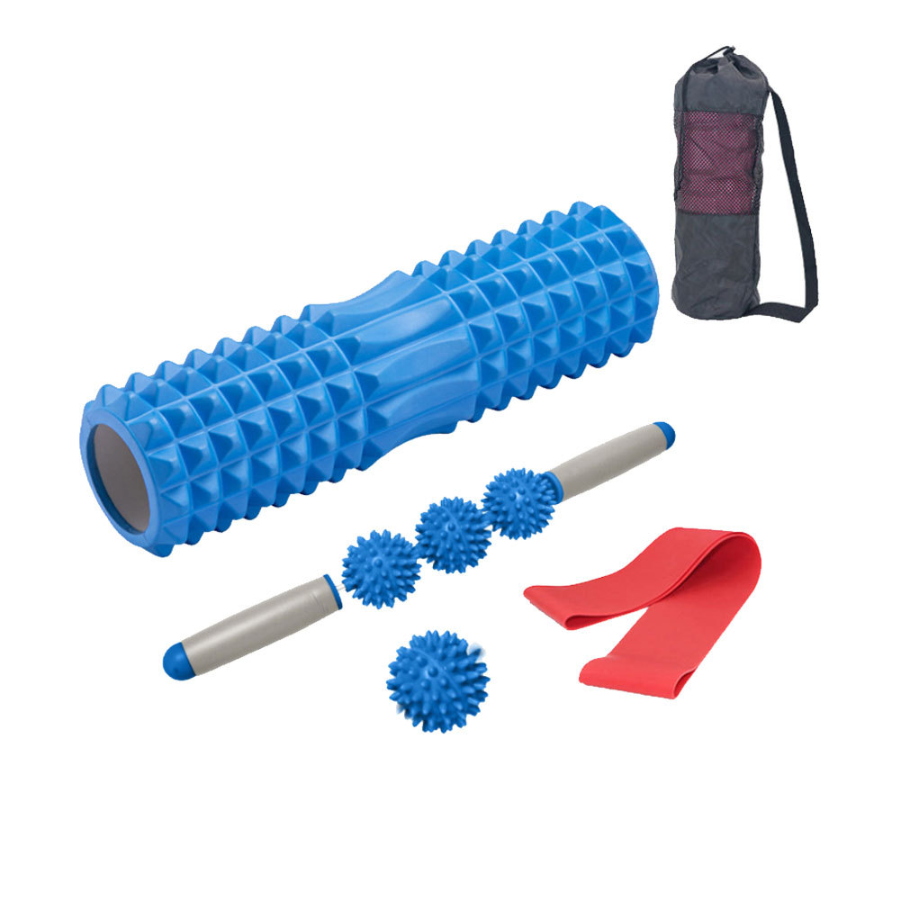  yoga paul (pole) foam roller stretch .. Release stick massage ball ... roller Short neck stiff shoulder back small of the back body . cat . futoshi .. pair muscle 