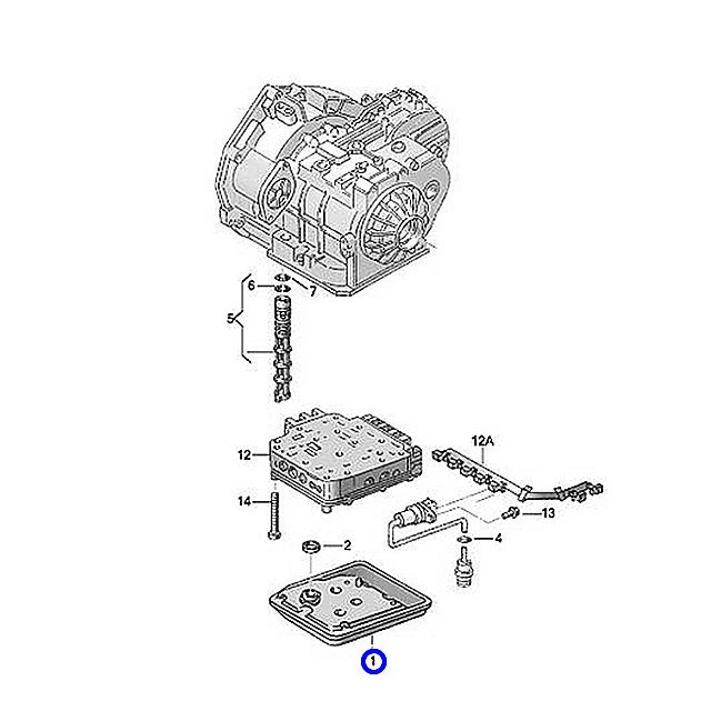 AT масляный фильтр Audi A4 8DADR 8DAPT