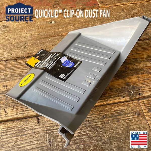 PROJECT SOURCE QUICKLID= CLIP-ON DUSTPAN QUICKLID= 5 галлон ведро для пыль хлеб .... America 