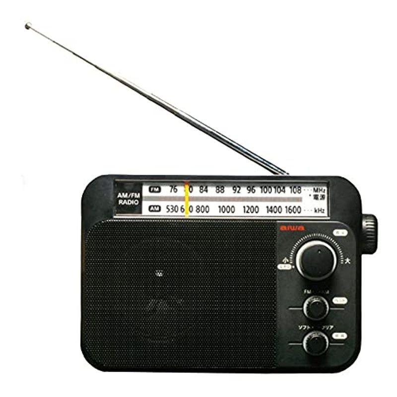 アイワ ホームラジオ AR-A10B ブラック ラジオの商品画像