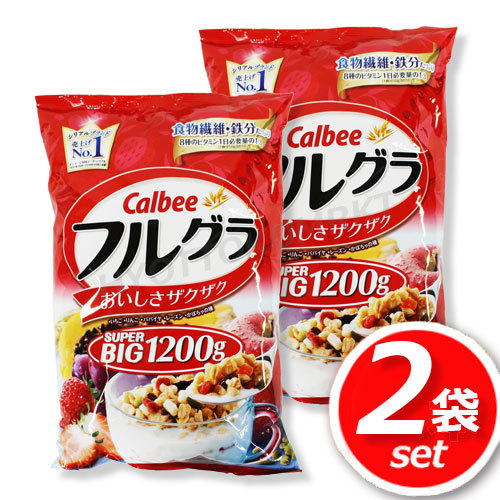 カルビー フルグラ プレーン 1.2kg×2個の商品画像