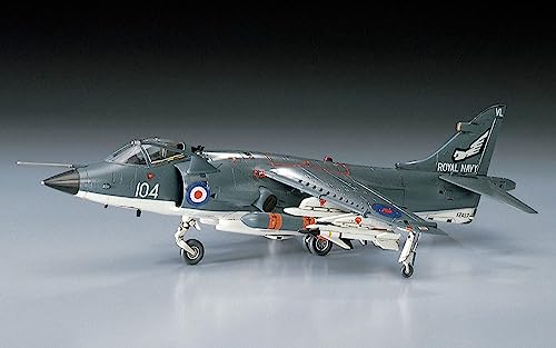  Hasegawa 1/72 England navy . on fighter (aircraft) si- Harrier FRS Mk.I plastic model B5