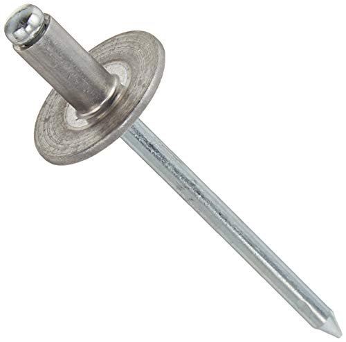  Lobb Tec s Large flange blind rivet (100 pcs insertion ) aluminium / Steel NSA63LFEB