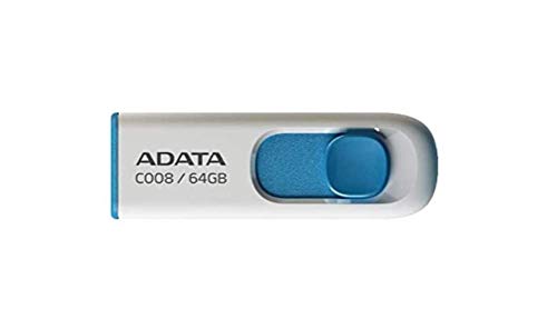 A-DATA DashDrive C008 AC008-64G-RWE （64GB ホワイト） USBメモリの商品画像