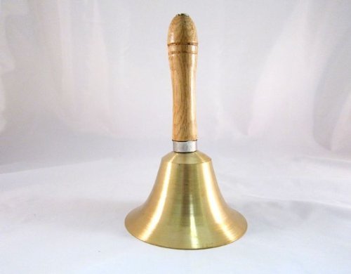  large per! handbell roto bell Gold /. selection . selection . luck . present selection bell diameter 11cm