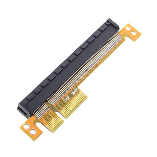 Cablecc PCI-E Express 4x to 16xek stain da- converter riser card adaptor male - female 