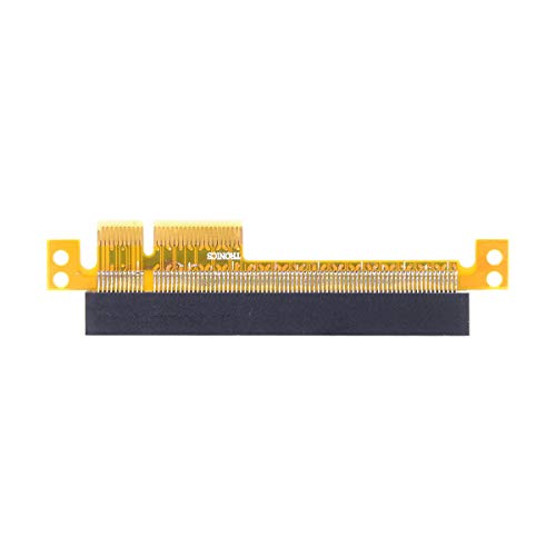 Cablecc PCI-E Express 4x to 16xek stain da- converter riser card adaptor male - female 