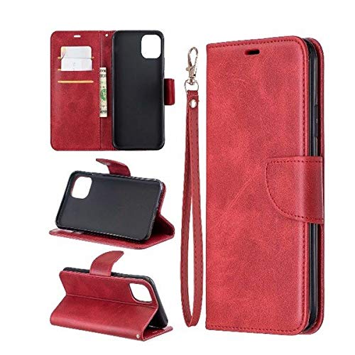 i PhoneXs max notebook type case red strengthen glass & touch pen attaching 364-3-2