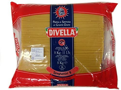 DIVELLA ディヴェッラ No.9 スパゲッティーニ（約1.55mm）5kg×1個 パスタの商品画像